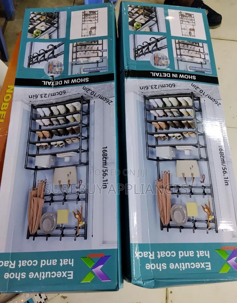 Shoe Rack Hanger Space Saving Multi-Layer Shoe Organizer Stand