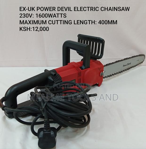 Power Devil Electric Chainsaw - main view
