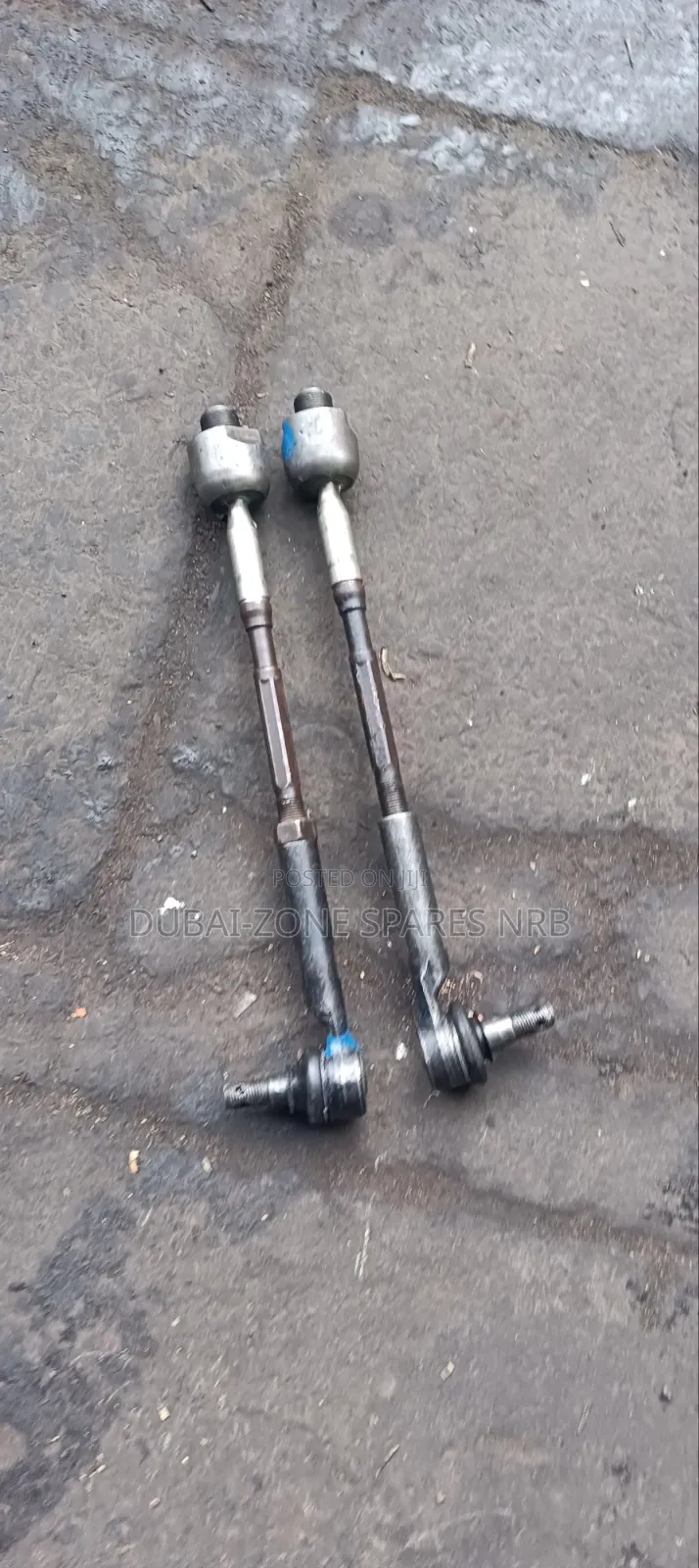 Tie Rods Rack Ends Complete 7l Hiace.