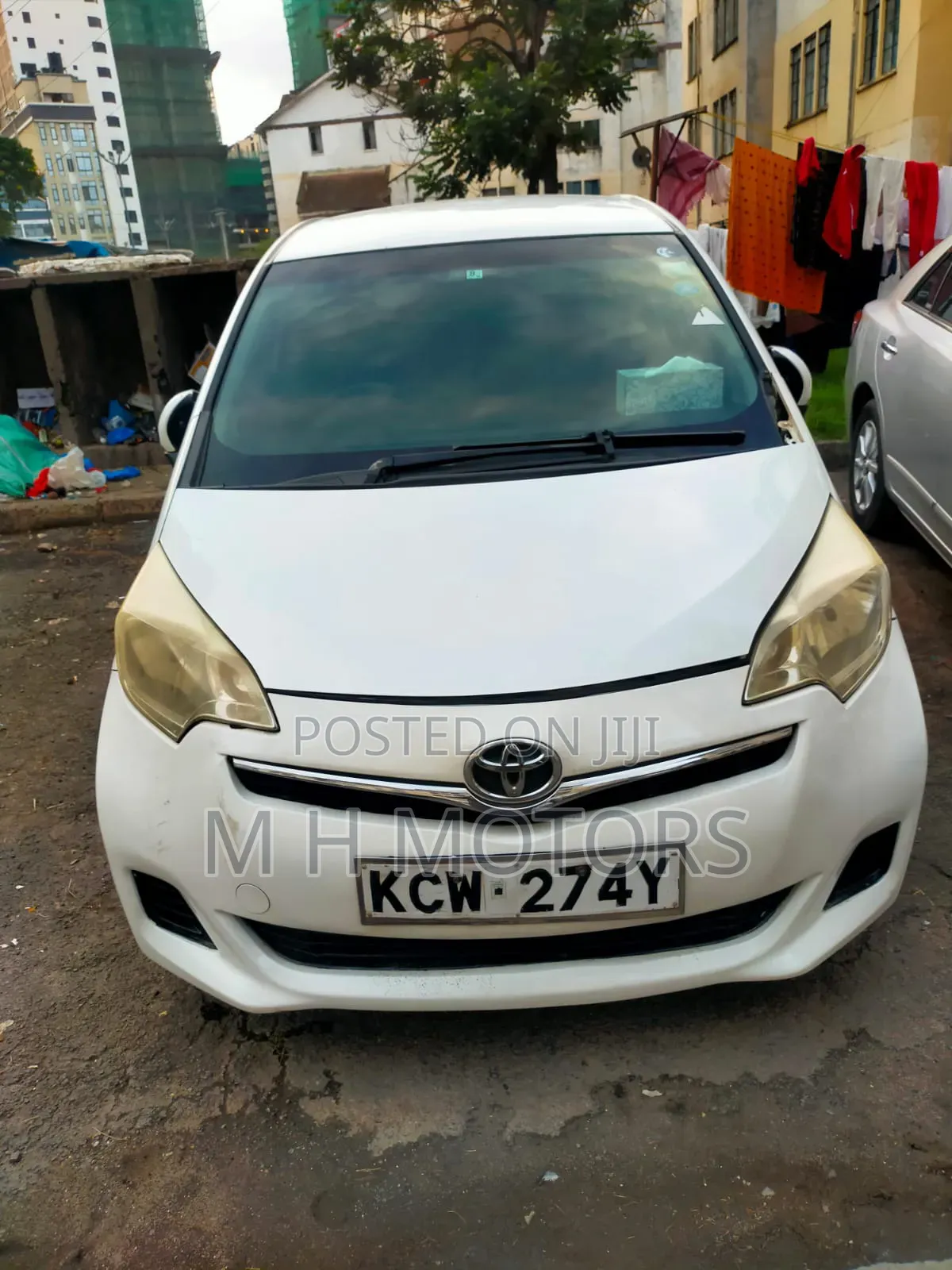 Toyota Ractis 2013 White