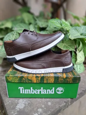 Coffee Colourway -Timberland Casual Black/White Sole