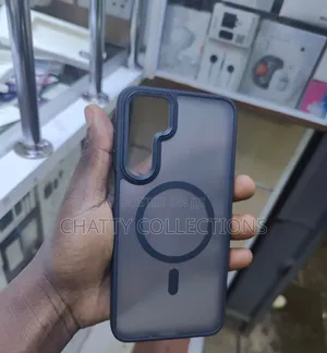 Black Samsung a Series Magsafe Phone Cover / Case With Matter Finish