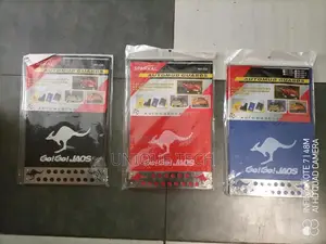 Universal Mud Flaps - 2 Pieces Set - Red, Black, Blue