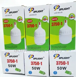 Dp Lights 50w Rechargable Bulbs