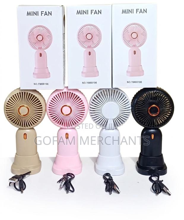 Hand Held Mini Fan Cooling Air