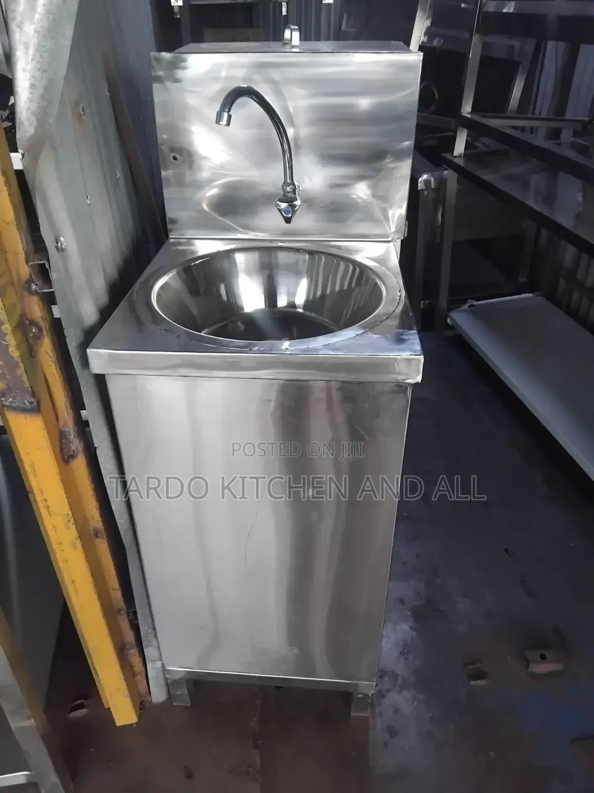Stainless Steel Handwashing Sink