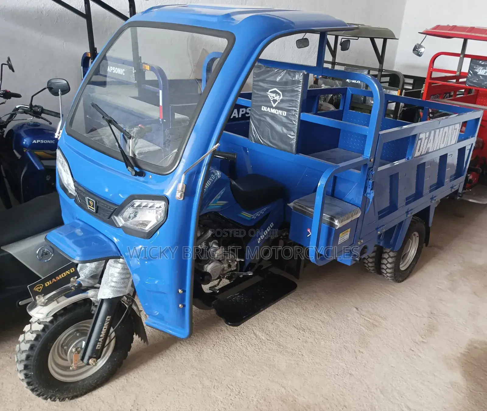 New Motorcycle 2025 Blue