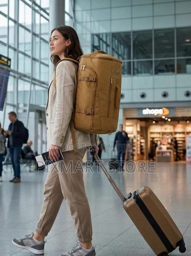 Tactical Duffel Backpack – Durable Multi-Use Travel Bag