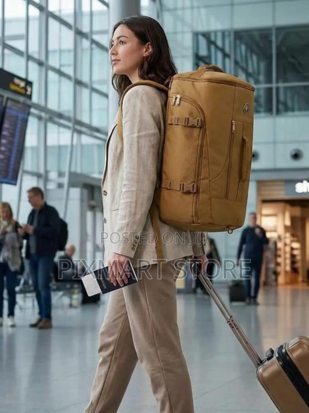 Tactical Duffel Backpack – Durable Multi-Use Travel Bag - thumbnail 2