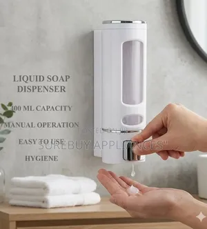 Automatic Single-Touch Soap Dispenser – Infrared Sensor, 300ml