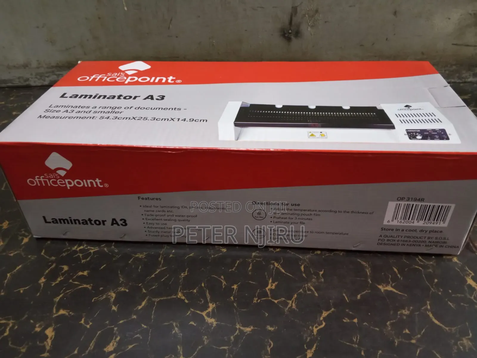 Laminating Machine With Jam Release Control, Hot Cold A3 Laminator