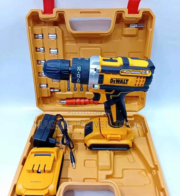 New Dewalt Rechargeable Drill/ Dewalt Cordless Drill - main view