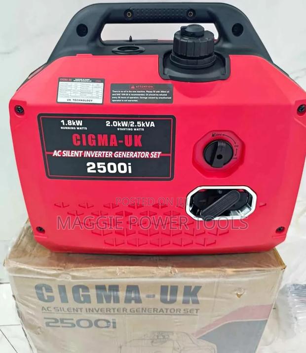 Cigma Uk Super Silent Inverter Generator 2.5kva
