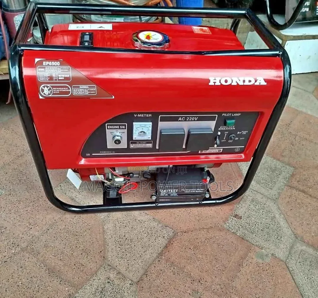 Honda Generator Machine 6.5kva / Gasoline Honda Generator Machine 6.5