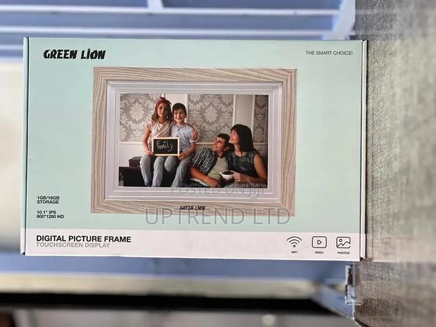 Green Lion Digital Picture Frame Touch Screen Display - main view