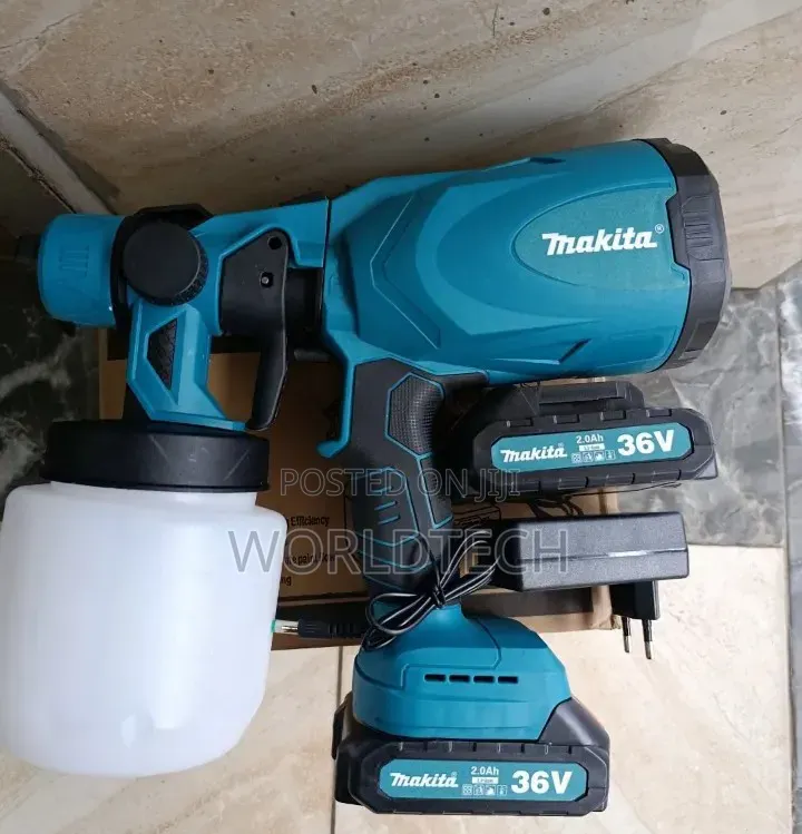 36v Makita Cordless Rechargeable Spraypaint/ Cordless Paint Sprayer
