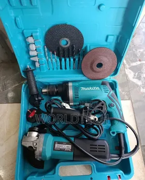2 In1 Makita Combo Set /.Drill and Grinder Combo Kit