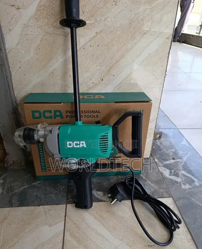 1010 Watts Dca Slow Speed Electric Drill/Quality Heavy Duty Dca Drill