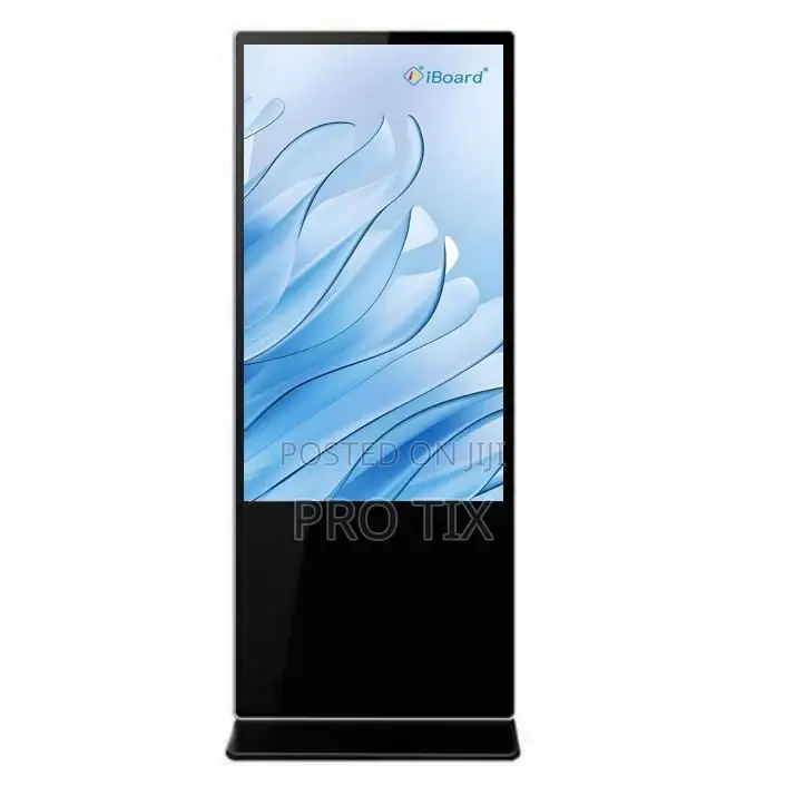 55” Touch Digital Signage Kiosk I3 8gb 128gb Floor Stand