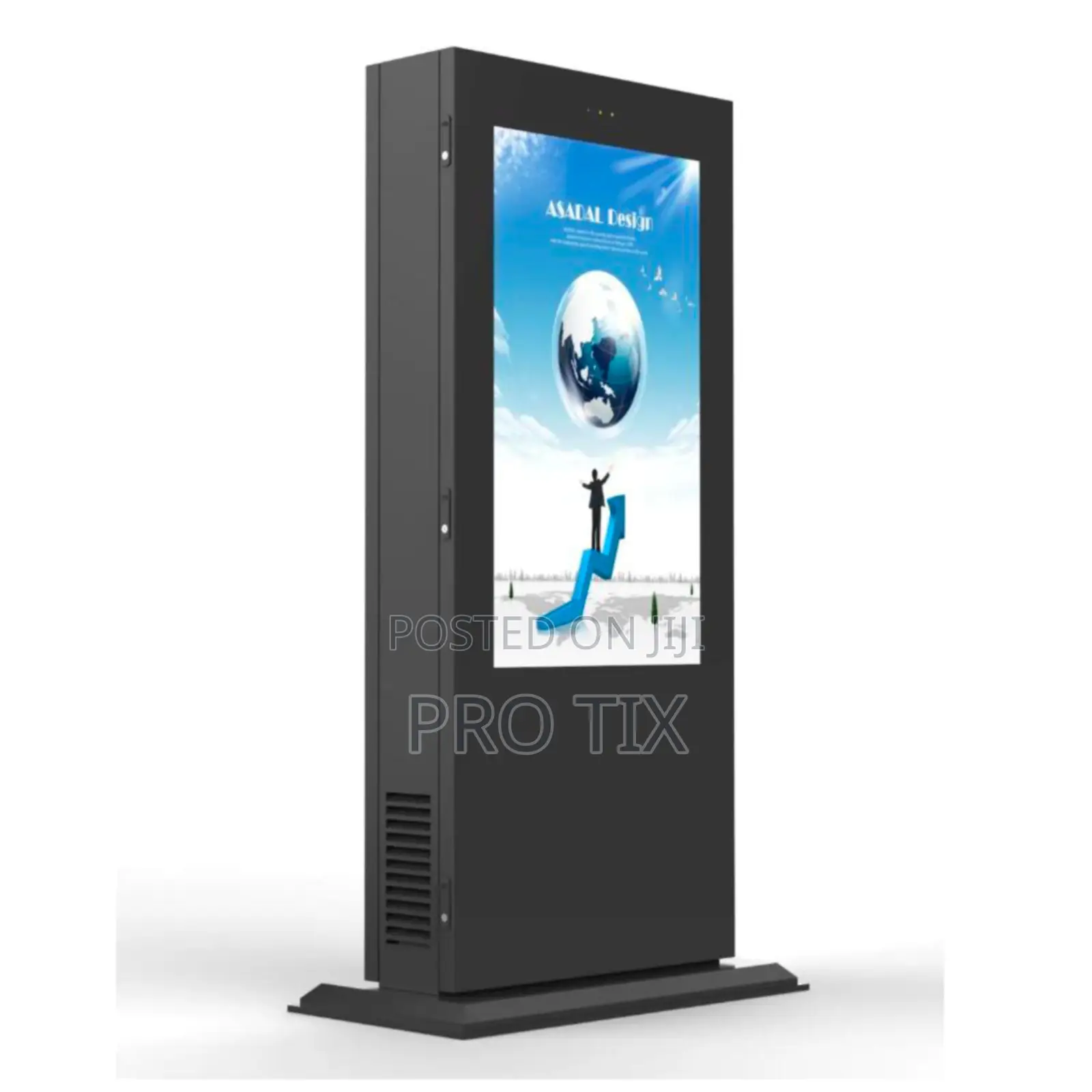 55” Outdoor Touch Signage 2000nits I3 8gb Ip65 Floor Stand