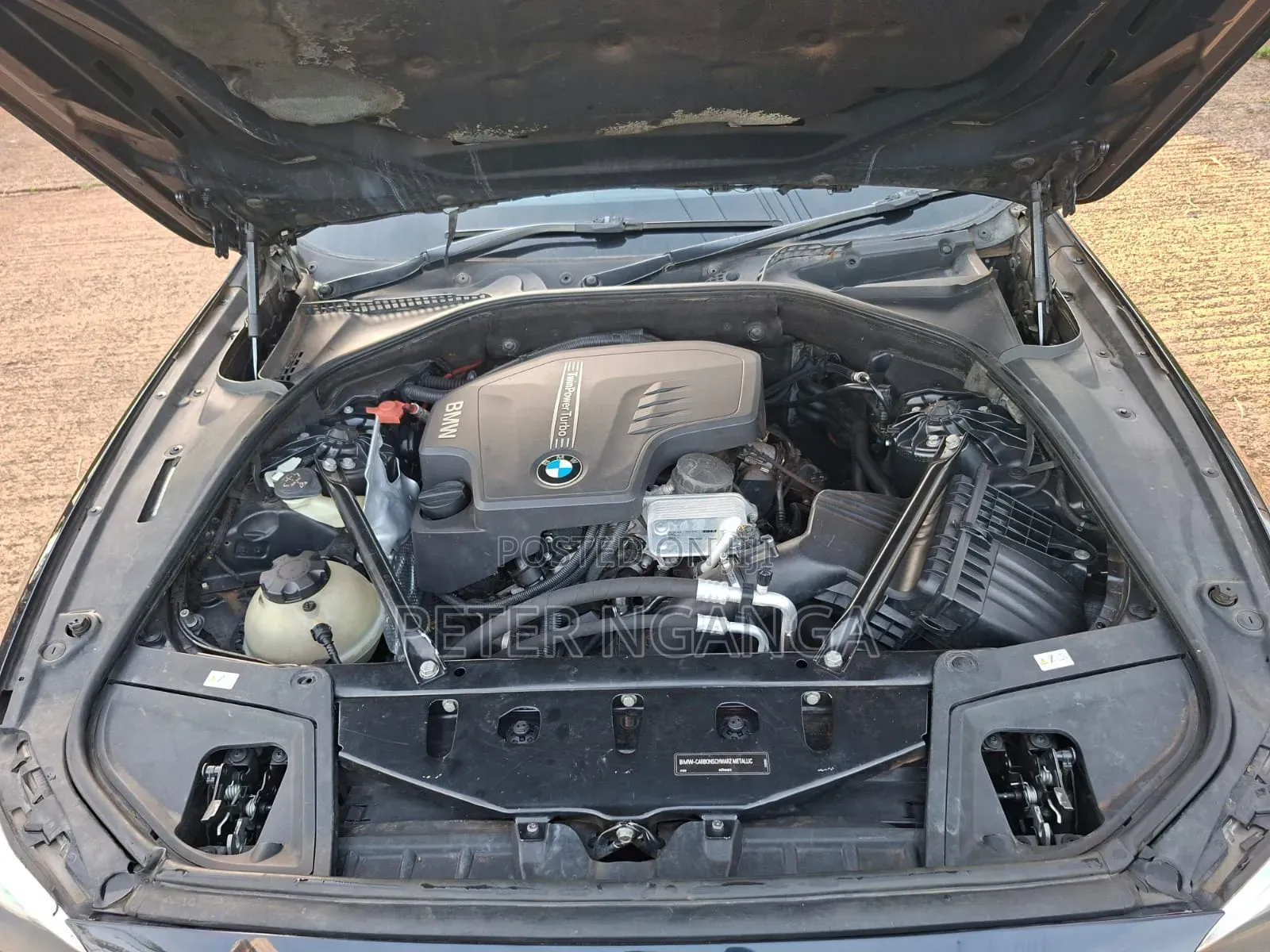 BMW 550i 2014 Black