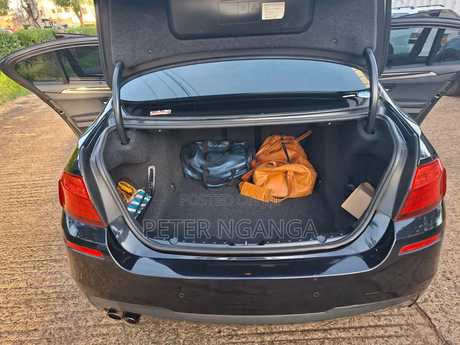 BMW 550i 2014 Black