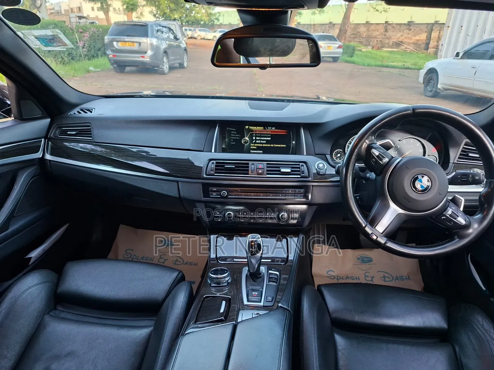 BMW 550i 2014 Black