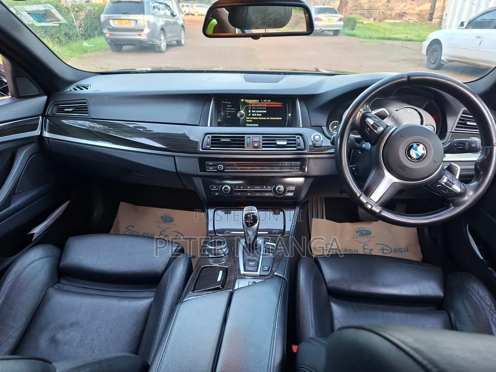 BMW 550i 2014 Black
