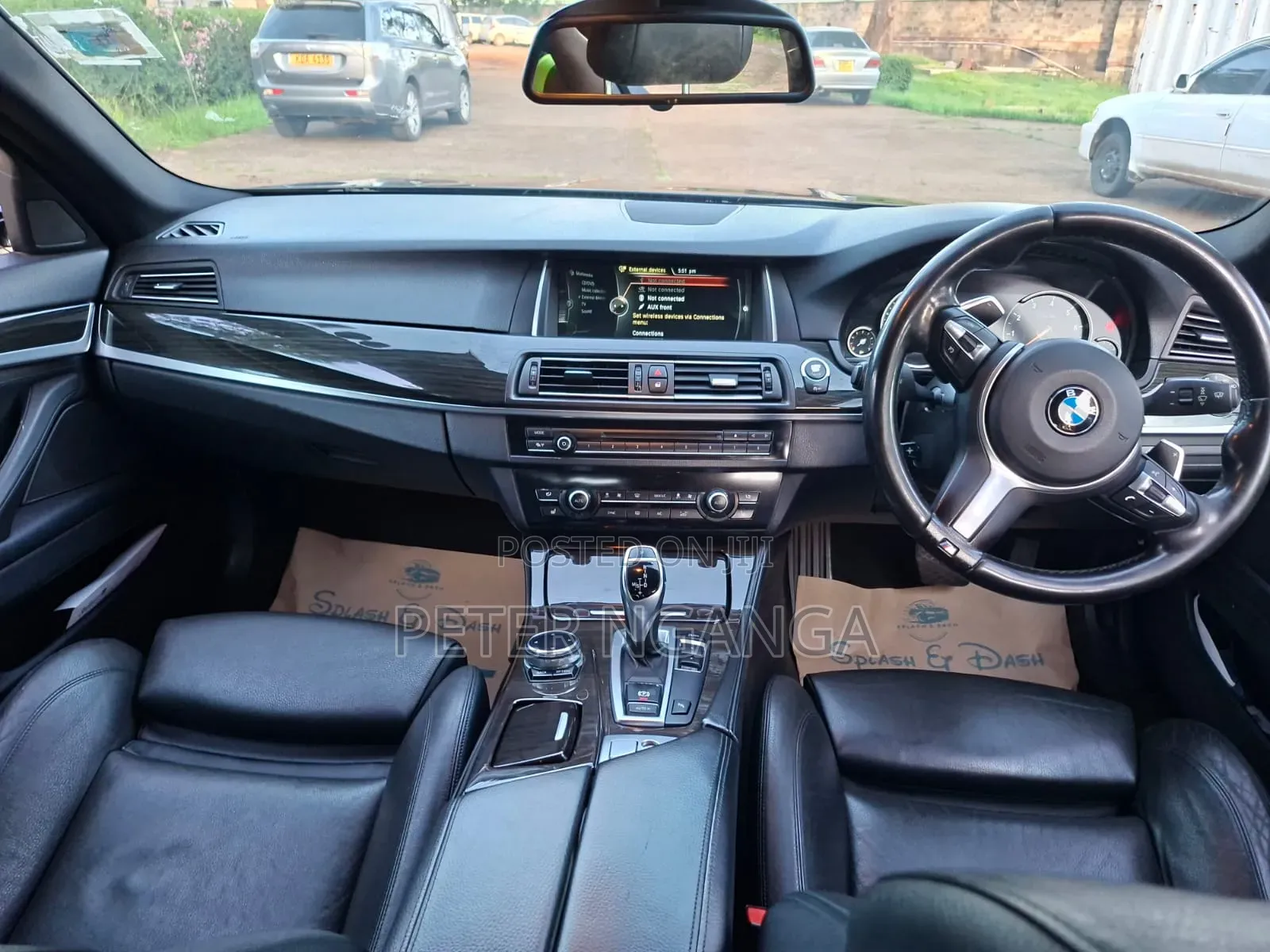 BMW 550i 2014 Black