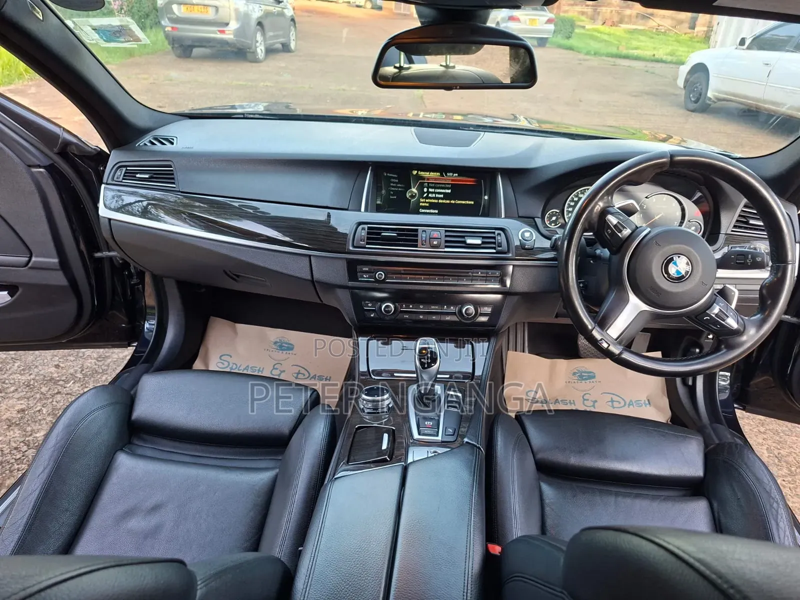 BMW 550i 2014 Black