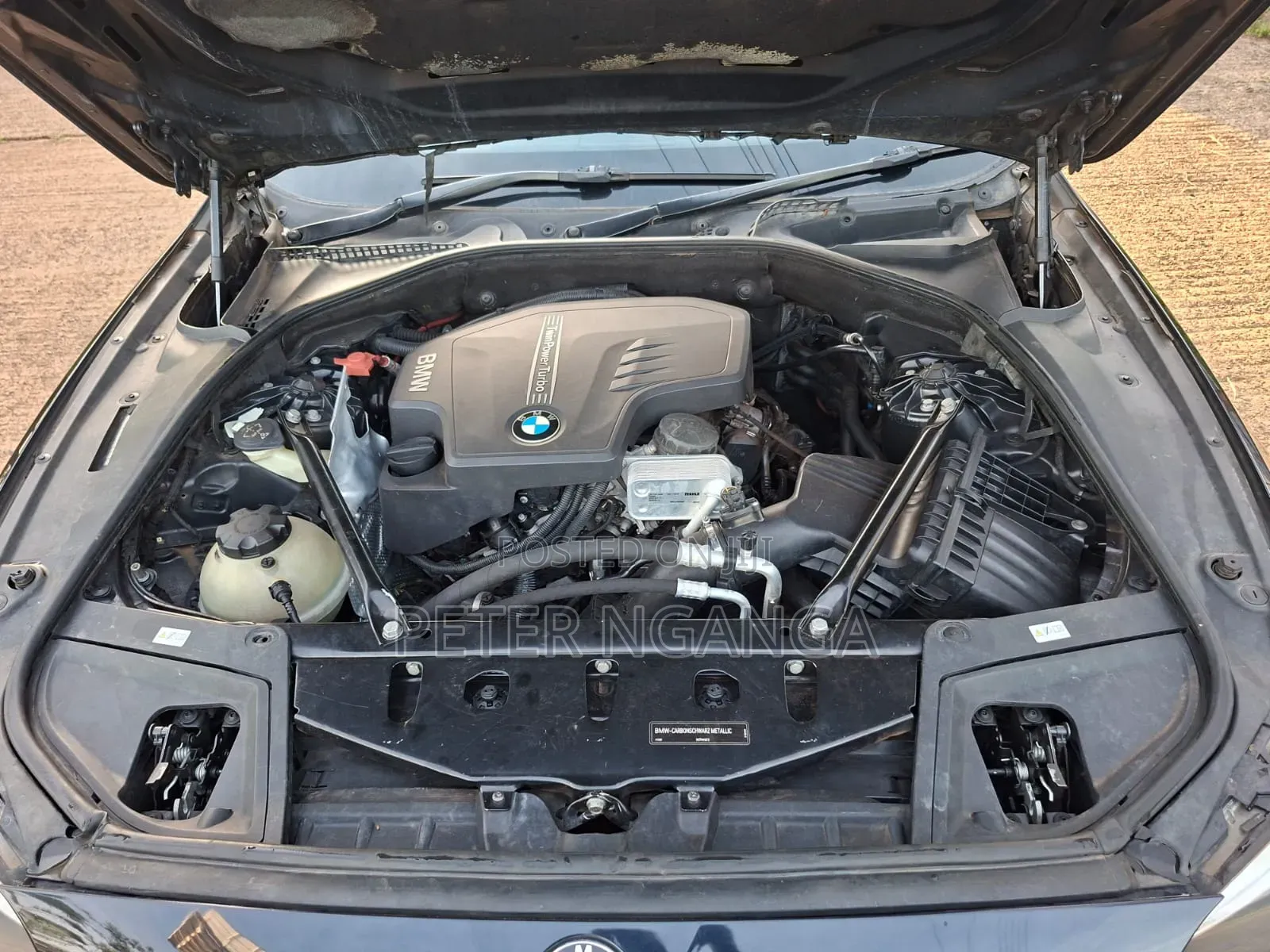 BMW 550i 2014 Black