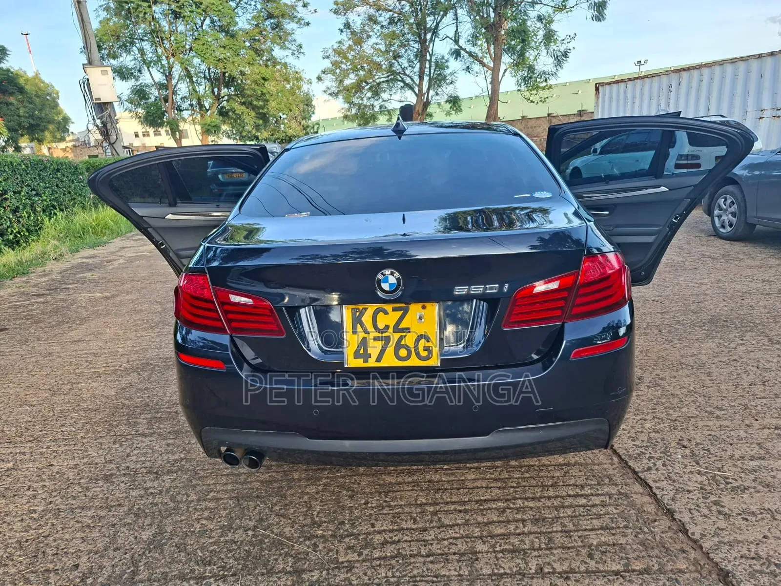 BMW 550i 2014 Black