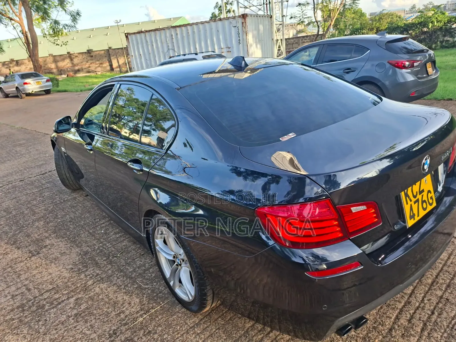 BMW 550i 2014 Black