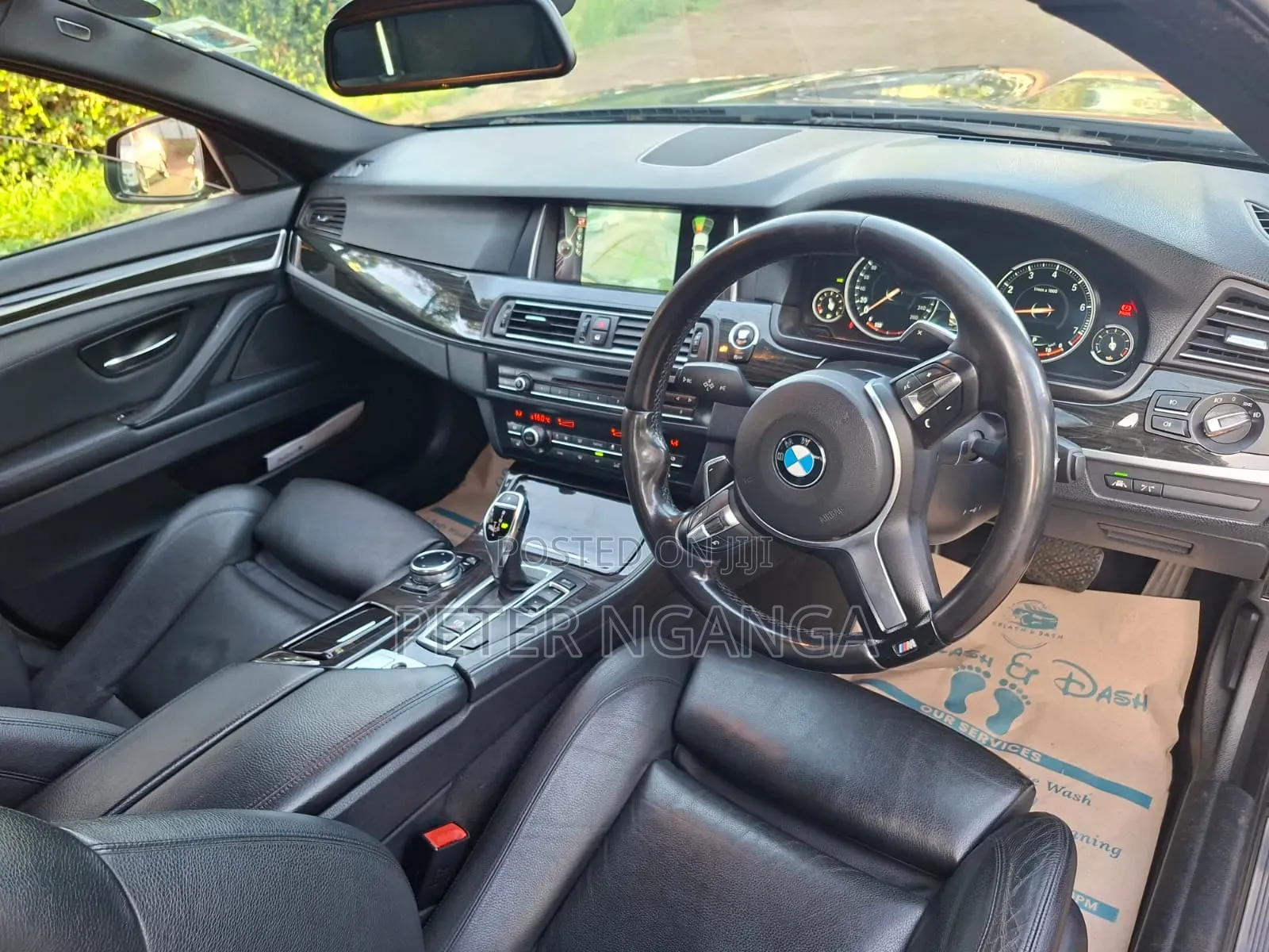 BMW 550i 2014 Black