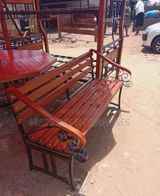 Carrington Metallic Garden Benches 5ft