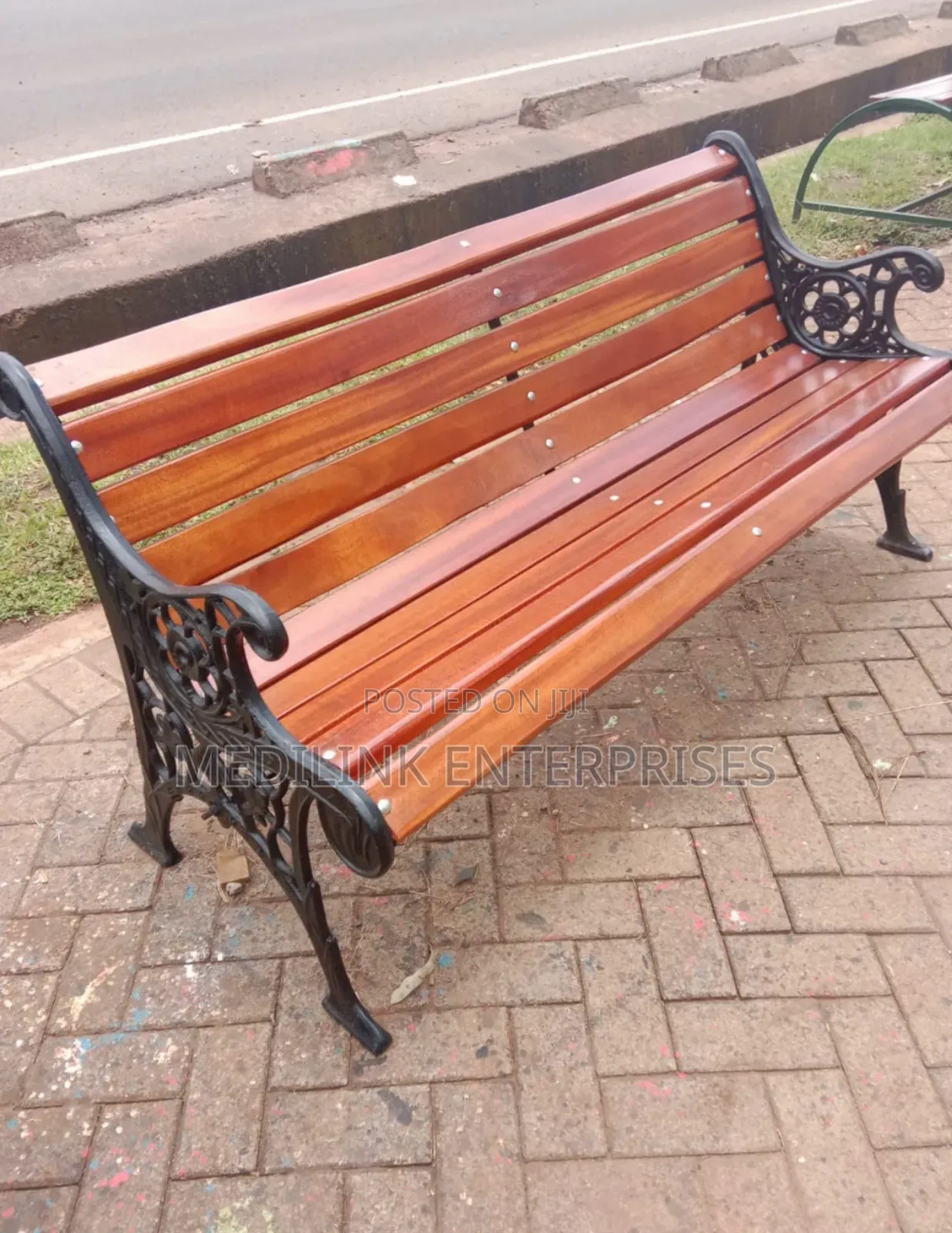 Canto Iron Legs Outdoor Garden Outdoor Benches