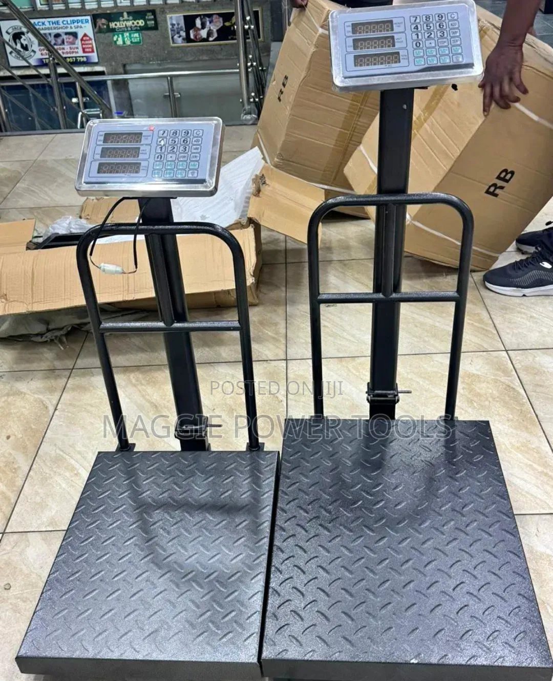 Big Base 300kgs Digital Weighing Scale/ 45 by 60 300kgs Platform Scale