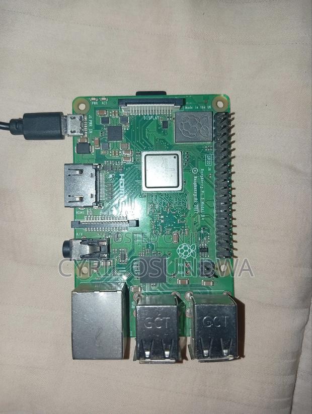 Raspberry Pi 3 B+ - main view