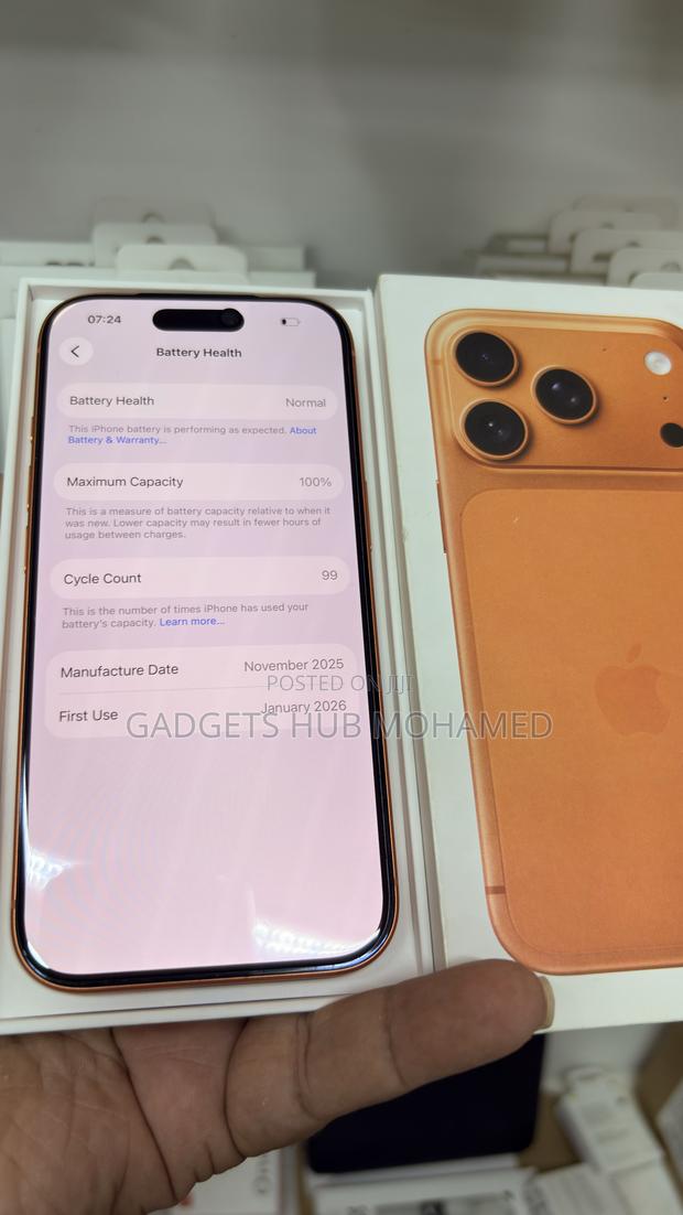 Apple iPhone 17 Pro 256 GB Orange - thumbnail 4