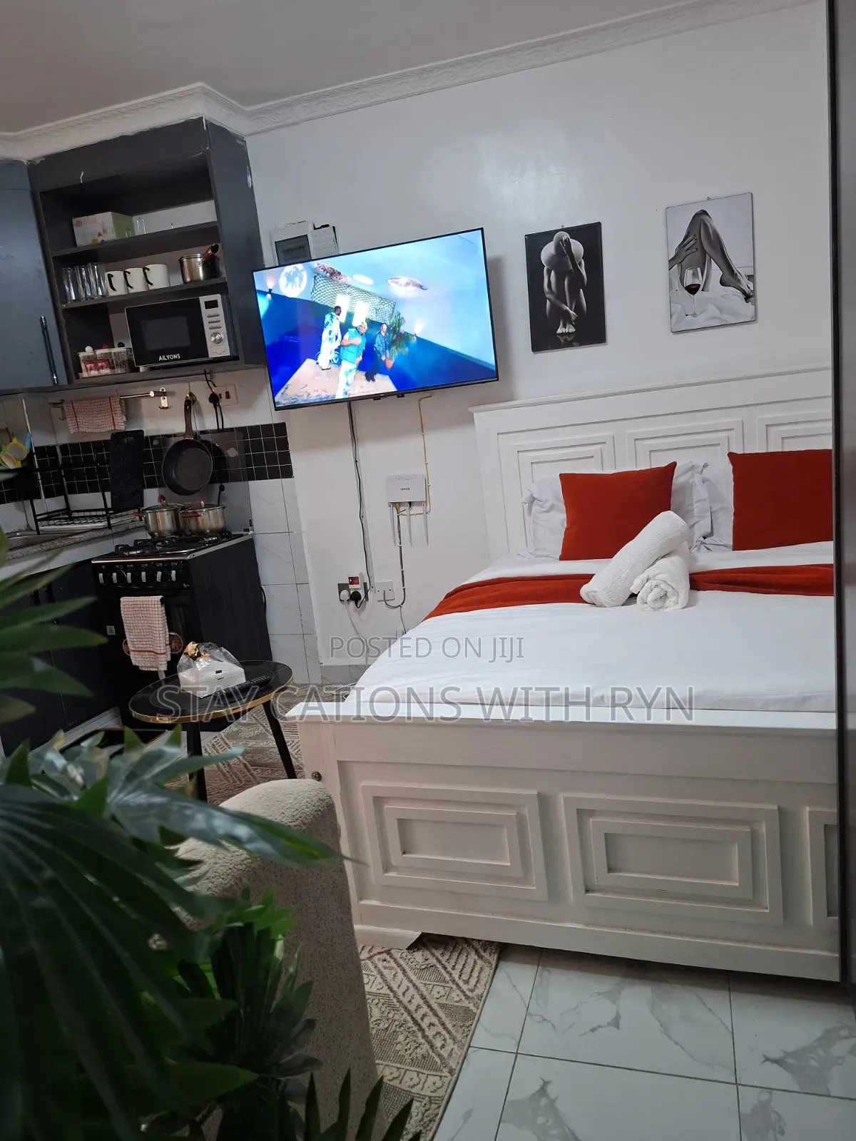 Budget Studio - Airbnb in Ruaka Town Near Two Rivers