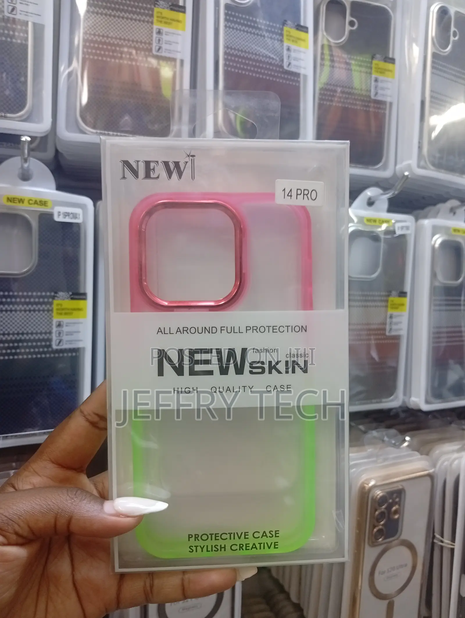 High Quality PVC Plastic iPhone 14 Pro Cases in Versatile Colors .