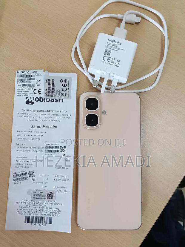 New Infinix Smart 10 HD 64 GB Gold