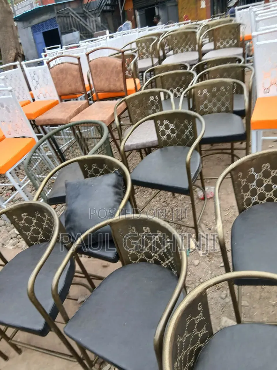 Low D Club Chairs