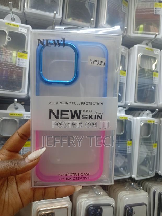 PVC Plastic Phone Cases in Versatile Colors for iPhone 14 Pro Max - thumbnail 2