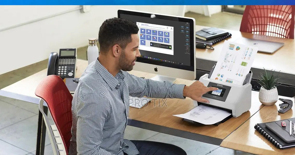 Epson Workforce Es-580w Scanner Wifi Duplex 35ppm