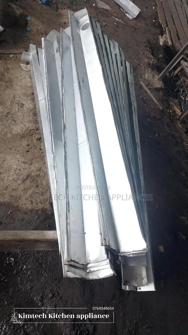 Zinc Gutters With Outlet - main view