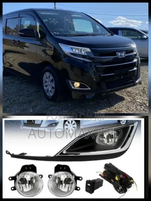 New, Fog Lamp Set With Covers for Toyota Noah Zrr85, Yr2018+