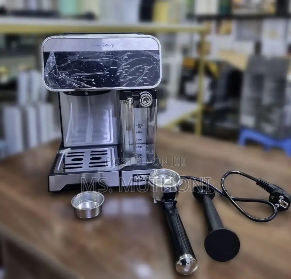 Led Touch Screen Control Expresso Coffee Maker.*