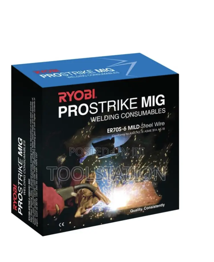 Prostrike Mig Wire-Er70s-6 X Sizes Available:0.8/0.9/1.0/1.2 Mm X15kg