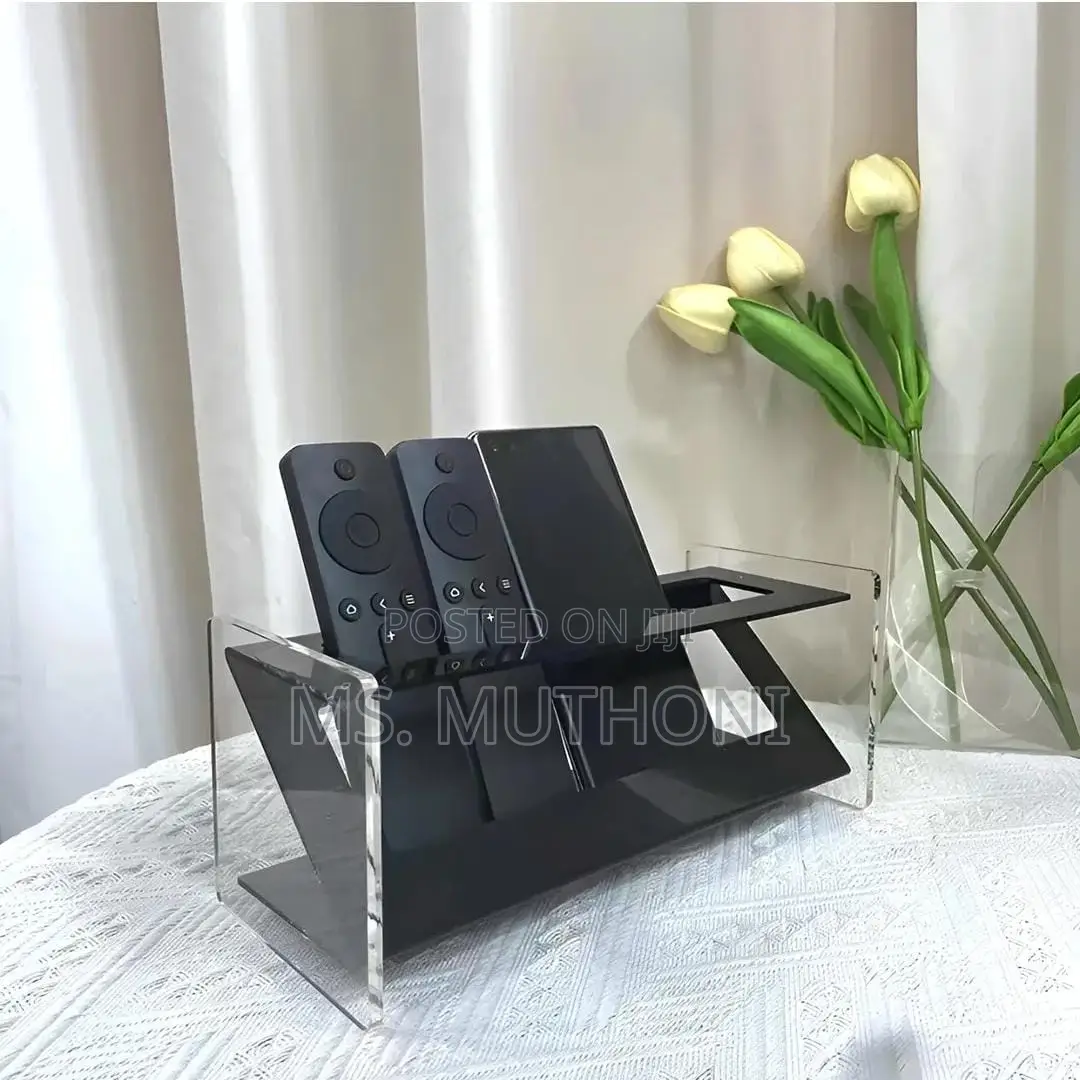 Transparent Acrylic Remote Holder